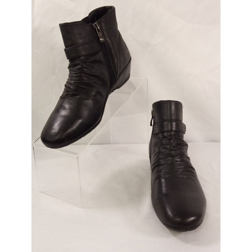 Jessica Cline Women's Black Ankle Booties Size 6.5M